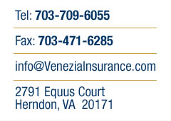 Contact Venezia Insurance at 703-709-6055